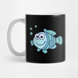 Fish With Water Bubbles Mug